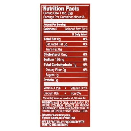 Texas Pete Texas Pete Cha Sriracha Sauce 18 oz. Bottles, PK12 1.00520